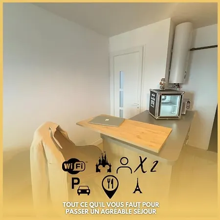 Apartment Le 71 - Cozy - 20min Meaux
